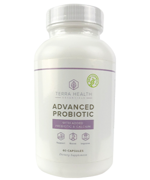 <a href="https://terrahealthessentials.com/product/advanced-probiotics/">Terra Health Essentials Advanced Probiotic</a>